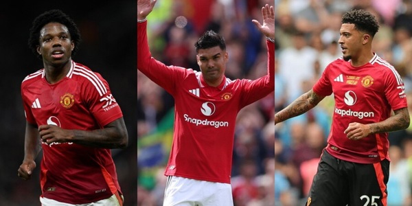 Il Manchester saluta Sancho, Casemiro e Malacia: lasciano lo United a parametro zero