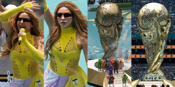 Shakira scatenata, una Coppa del Mondo gigante e la musica: lo spettacolo della cerimonia inaugurale dei Mondiali