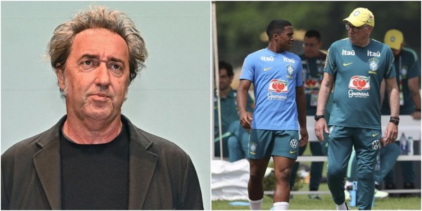 Paolo Sorrentino nel ritiro del Brasile con Ancelotti: svelato il motivo