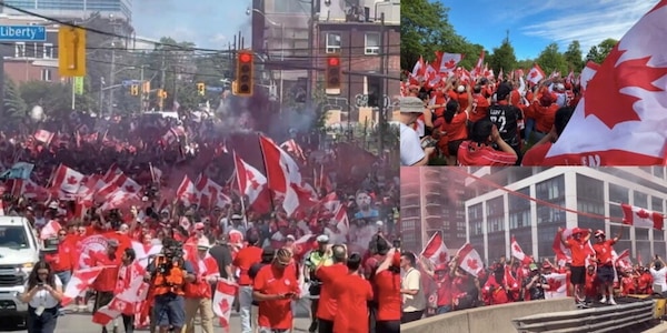 Canada, che festa per il Mondiale in casa: le immagini dei tifosi prima dell'esordio contro la Bosnia