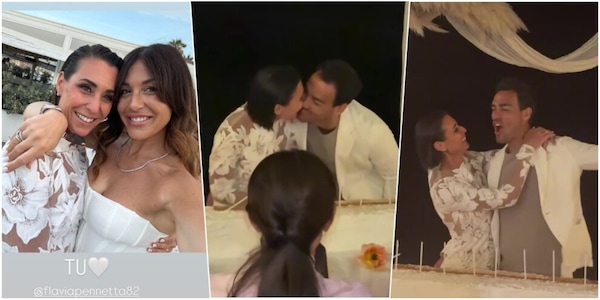 Tra Fognini e Pennetta esplode l'amore per i 10 anni di matrimonio: super festa e baci infuocati
