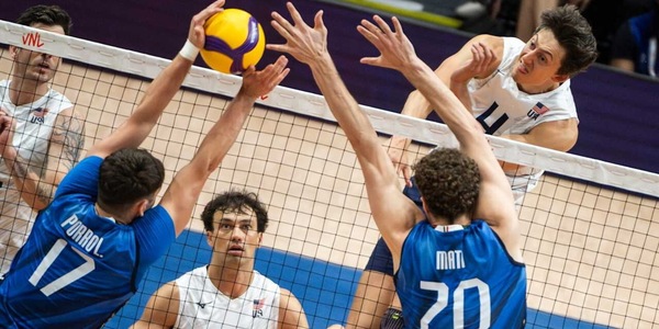 VNL: l'Italia chiude la Pool 1 battendo gli USA al tie break