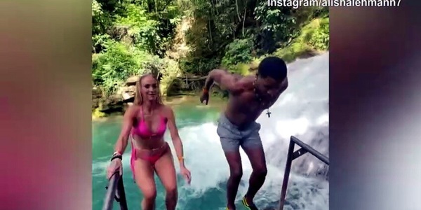 Alisha Lehmann, vacanze con il fidanzato