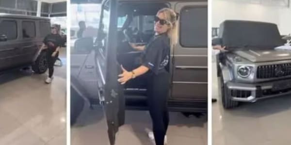 Wanda Nara mostra il suo nuovo SUV di lusso: "Con i frutti del mio lavoro"