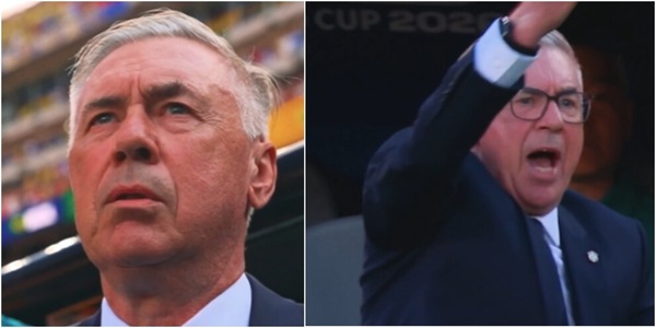 Dalle urla all'arbitro all'inno del Brasile cantato in panchina: la prima Mondiale di Ancelotti nei dettagli
