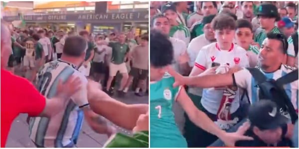 Scontri tra tifosi per Argentina-Algeria: pugni e calci a Times Square. È caos a New York