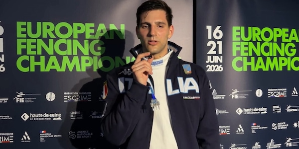 Mencarelli incredulo dopo l'oro agli Europei di scherma: "Mi sembra un sogno"