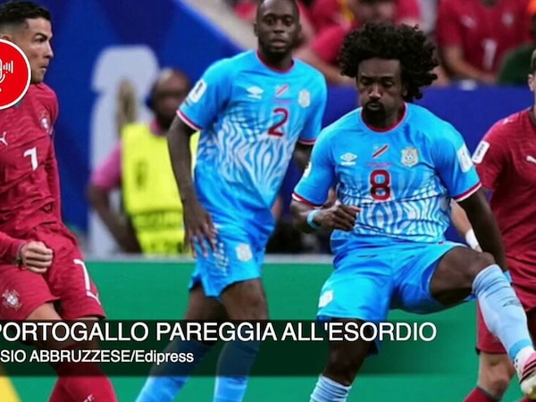 Pari per il Portogallo. Roma multata