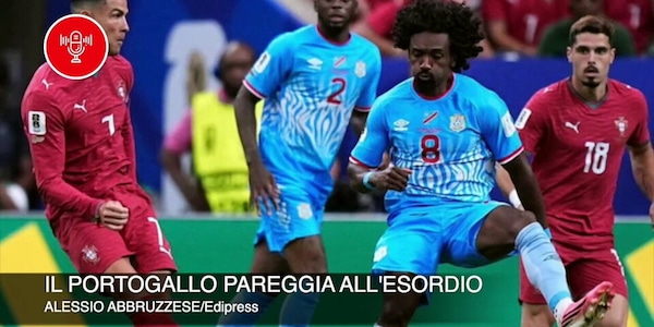 Pari per il Portogallo. Roma multata