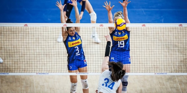 VNL: L' Italia soffre ma batte la Serbia al tie break