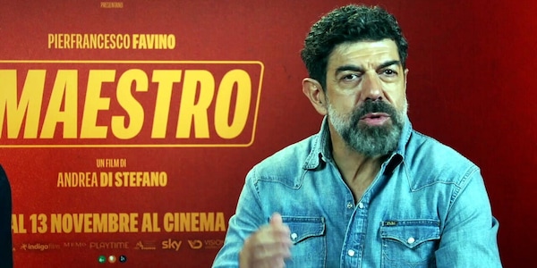Il maestro, l'intervista a Favino e Di Stefano