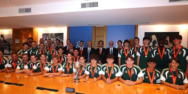 L'Italia U17 campione d'Europa al Senato: la giornata degli Azzurrini