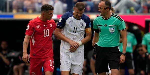 Esce Dzeko e la Bosnia crolla, ora si fa dura: la Svizzera vince 4-1 con un super Manzambi
