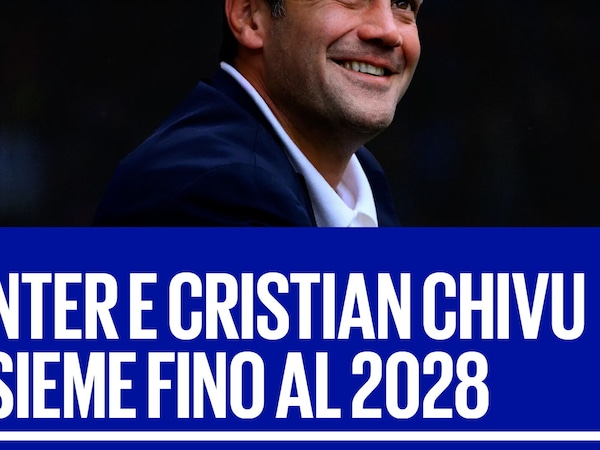 Ufficiale, Inter: Chivu rinnova fino al 2028
