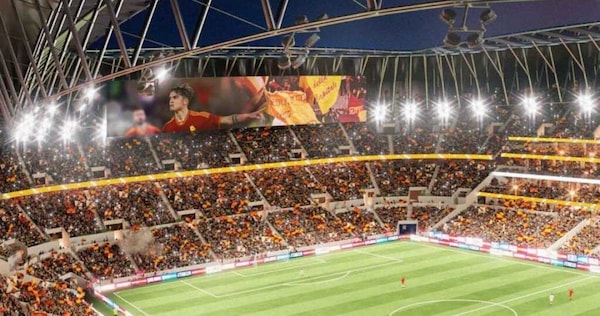 Nuovo stadio Roma, l’iter decolla con Dybala nei rendering