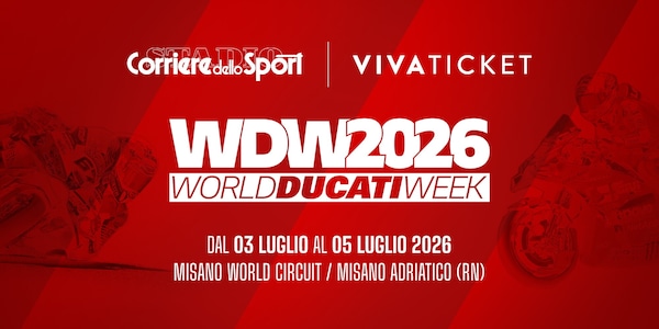 Biglietti World Ducati Week 2026: a Misano la grande festa dei 100 anni Ducati