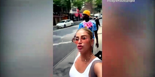 Pogba, shopping a New York con la moglie