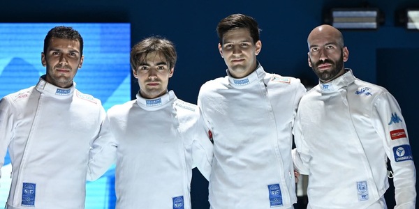 Europei Scherma, Italia d'oro nella spada maschile a squadre: travola la Francia in finale