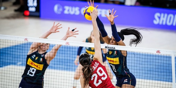 VNL: l'Italia si arrende in tre set agli Stati Uniti