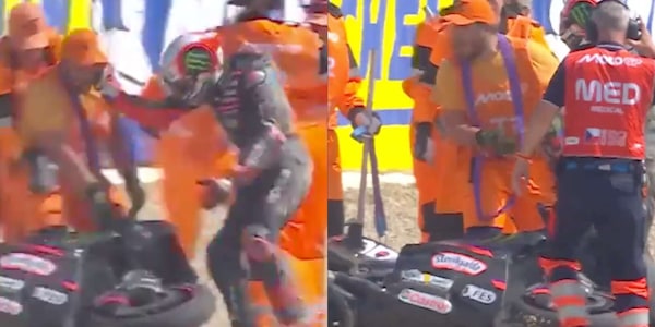 Clamoroso a Brno: Bezzecchi aggredisce un marshall e viene squalificato, niente Gran Premio