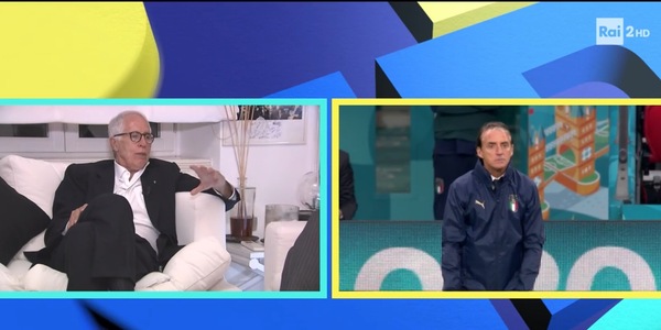 Malagò: "Ct dell'Italia? Mancini tra i papabili. Ai Mondiali tifo Ancelotti". E Falcao in studio reagisce così