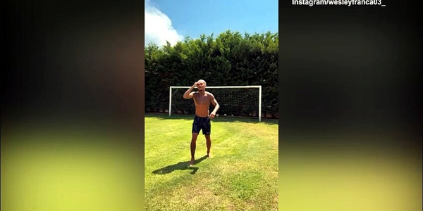 Wesley, il video che tranquillizza i tifosi della Roma