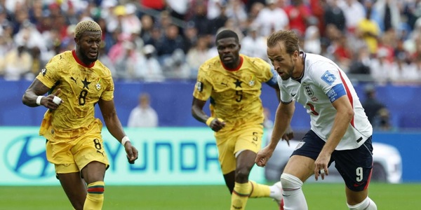 Inghilterra, avanti piano: traversa di O'Reilly, pari senza gol contro il Ghana