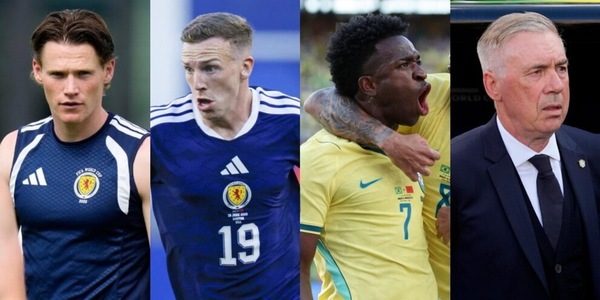Scozia-Brasile, le formazioni ufficiali: Ancelotti sfida McTominay