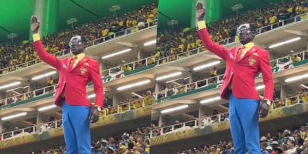 Lumumba, l'uomo statua è ai Mondiali: il Congo ritrova la sua icona in tribuna