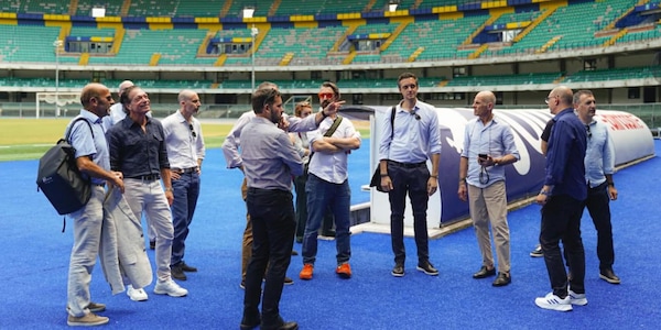 Verona, si lavora per il nuovo Stadio Bentegodi: sopralluogo degli architetti
