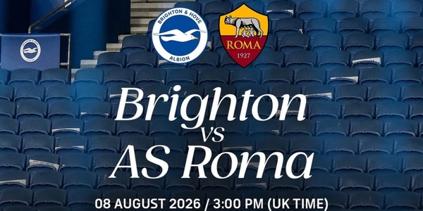 Roma, amichevole a Brighton ad inizio agosto