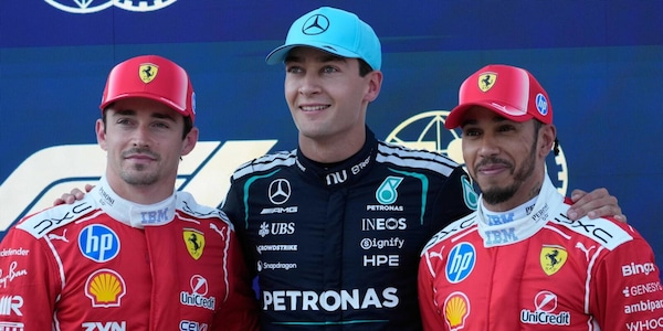 Qualifiche agitate in F1: Russell e il giallo dello "Stai calmo", dubbi Leclerc sulla pole