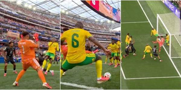 Sudafrica, clamoroso salvataggio sulla linea contro il Canada: la fotosequenza