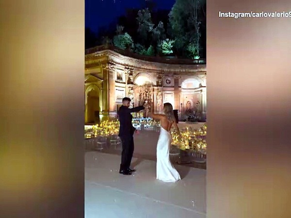 Matrimonio El Shaarawy-Pagani: il romantico ballo degli sposi