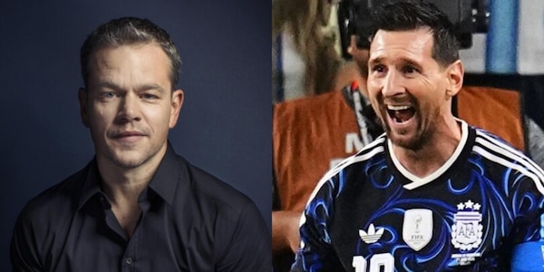 Matt Damon e il tifo indiretto per l'Argentina: "A casa mia Messi è la cosa più importante"