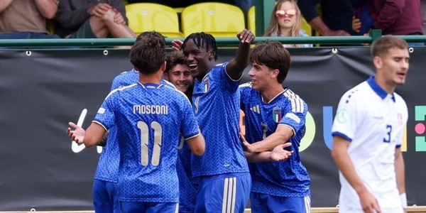 L'Italia batte la Serbia all'esordio agli Europei U19: decisivi Liberali e Idrissou