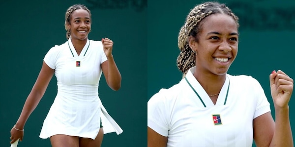 Tyra Grant illumina Wimbledon col suo sorriso: che show la prima vittoria slam