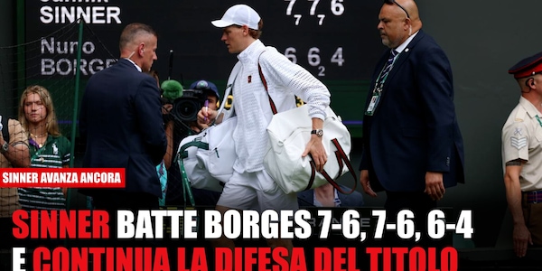 Sinner, battuto Borges