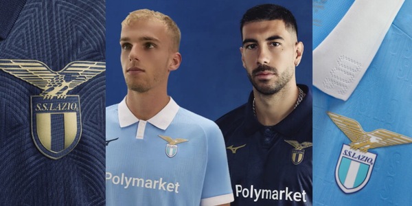 Identità e tradizione: la Lazio presenta la prima e la terza maglia per la stagione 2026/27