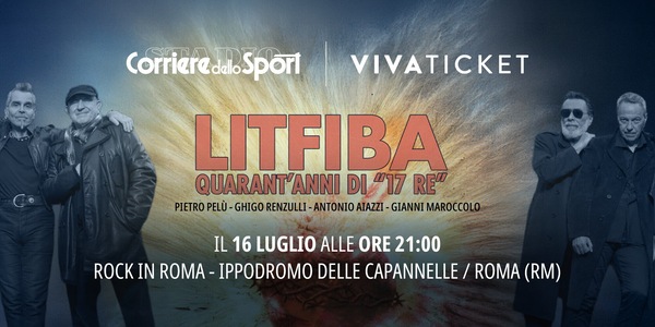 Litfiba, è l’anno del ritorno: biglietti per “17 Re” al Rock in Roma
