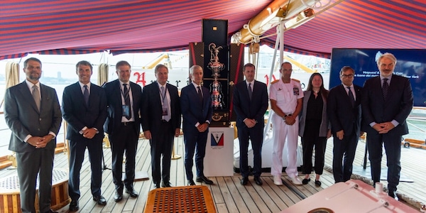 Abodi e il Presidente Mezzaroma a New York per “Vespucci & America’s Cup: le due icone del mare si incontrano a New York”