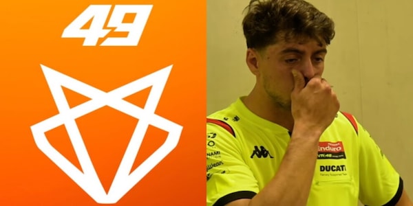 Di Giannantonio in KTM con Alex Marquez: l'annuncio e le lacrime mentre saluta la VR46