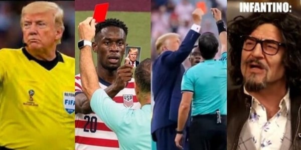 Trump arbitro e Infantino che ribalta tutto: il caso Balogun scatena rabbia e ironie sui social