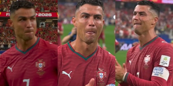 Cristiano Ronaldo non trattiene le lacrime: il suo ultimo Mondiale finisce così, le immagini dal campo