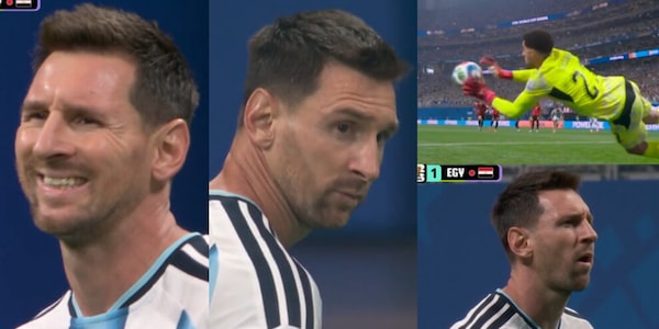 Messi incredulo dopo il rigore sbagliato con l’Egitto: lo sguardo nel vuoto dice tutto