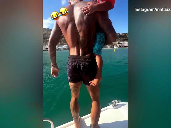 Zaccagni, un tuffo con il "suo" Thiago