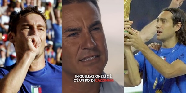 La "cazzimma" di Cannavaro e l'emozione di Totti: su Youtube il ricordo del magico Mondiale 2006
