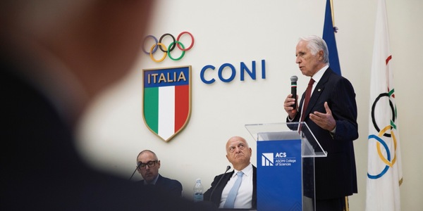 Roma, conferite al CONI le lauree honoris causa a Luciano Buonfiglio, Giovanni Malagò e altre autorità dello sport