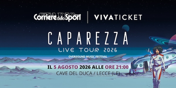 Biglietti Caparezza Live Tour 2026: il grande ritorno a Lecce