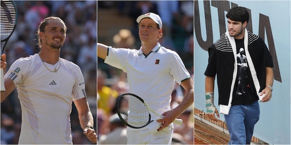 Wimbledon, Zverev scavalca Alcaraz al secondo posto: è un cambiamento importante anche per Sinner